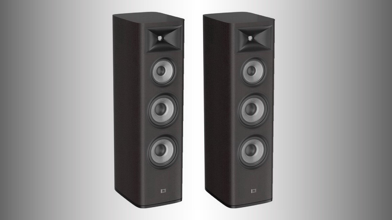 JBL Studio 698: Flagship 3-Way Floorstanders with Dual 8" Woofers & HDI Horn Tweeter