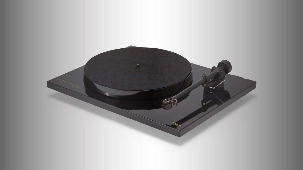 Goldring GR3 Turntable: Plug-and-Play Vinyl Player with Built-in Phono Preamp and Pre-installed MM Cartridge
