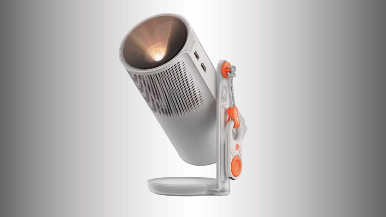 XGIMI MoGo 4: Portable Full HD Smart Projector with Bluetooth Speaker & Google TV