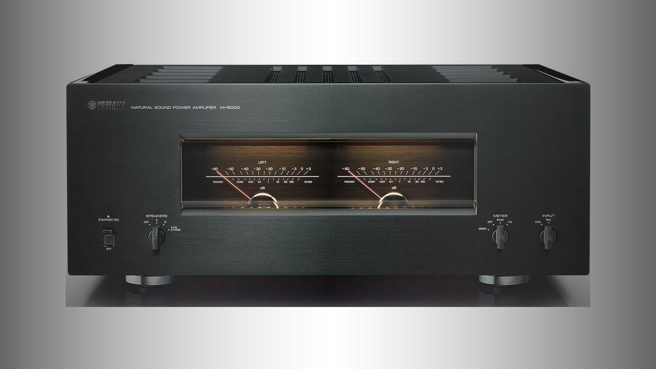 Yamaha M-5000: High-End Fully Balanced Power Amplifier with MOSFET Design
