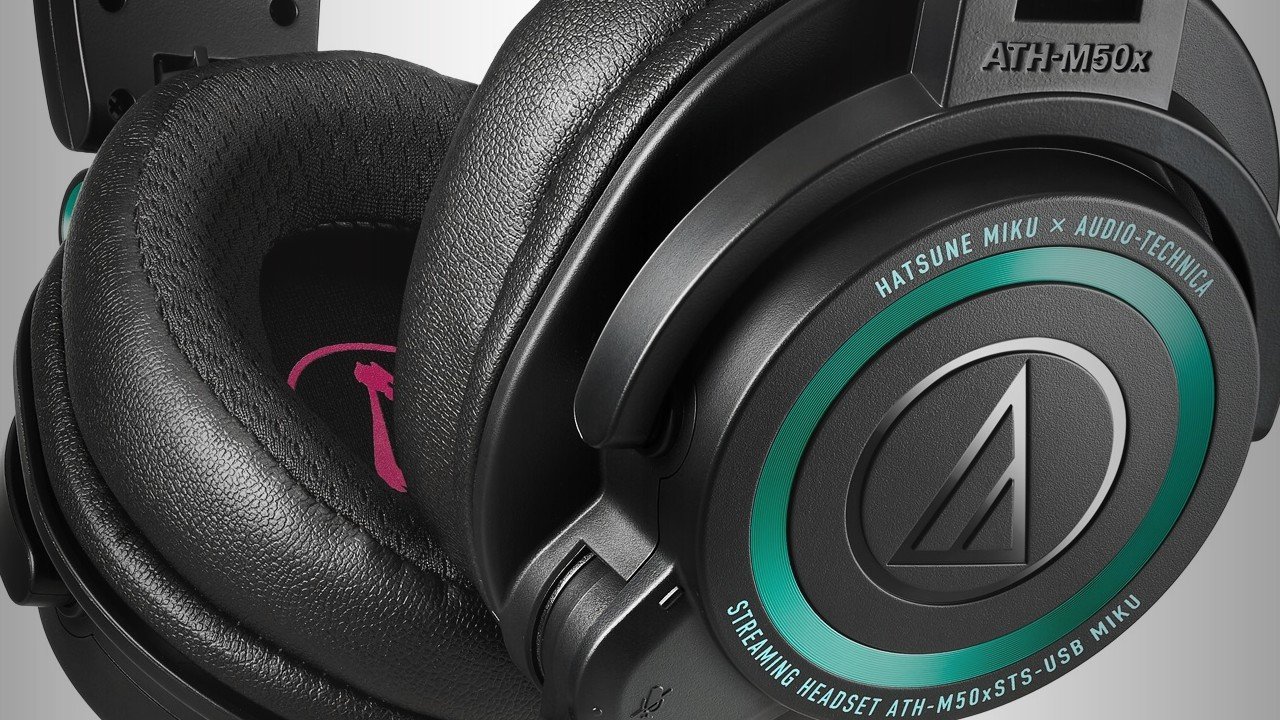 Audio-Technica Hatsune Miku streaming headset