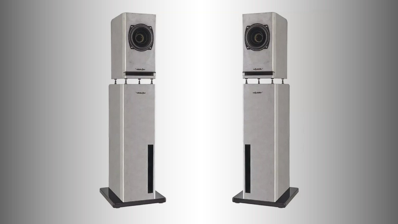Voxativ Alberich² Metal Speakers: Aluminum Sound Sculptures with AF-2A Drivers & $36,900 Price Tag
