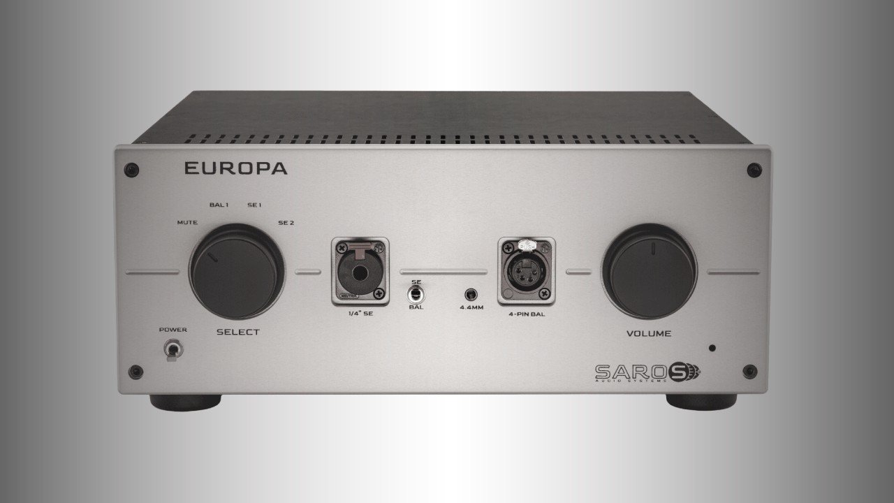 New Saros Europa Tube Headphone Amplifier Debuts with Fully Differential Design
