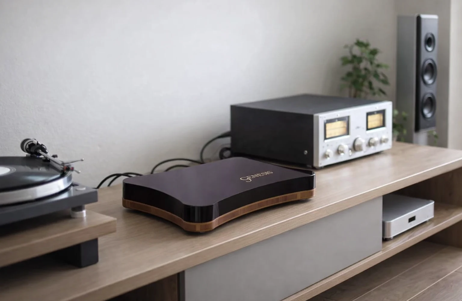 Battery-powered, ultra-quiet, and built for music—not menus. Genesis Simplicity Phono delivers high-end vinyl sound without the complexity.