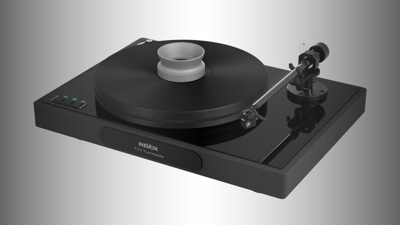 Revox Studiomaster T77 Turntable Debuts: High-End XLR Ready Deck With Built-In MC Phono Stage