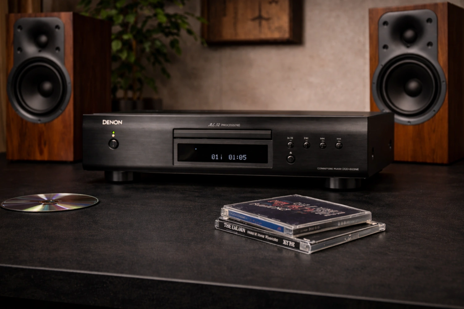 Denon DCD-600NE offers honest CD playback, robust construction and timeless aluminum styling—ideal for affordable, serious hi-fi systems.