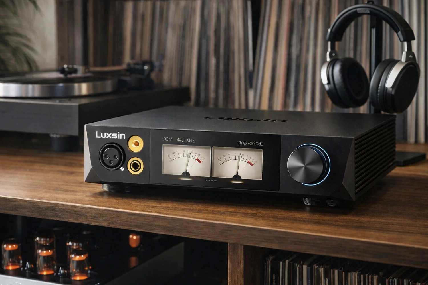 The Luxsin X8 DAC and headphone amplifier features AI-driven parametric EQ, eight CS43198 DACs, dual-mono design, and powerful output.