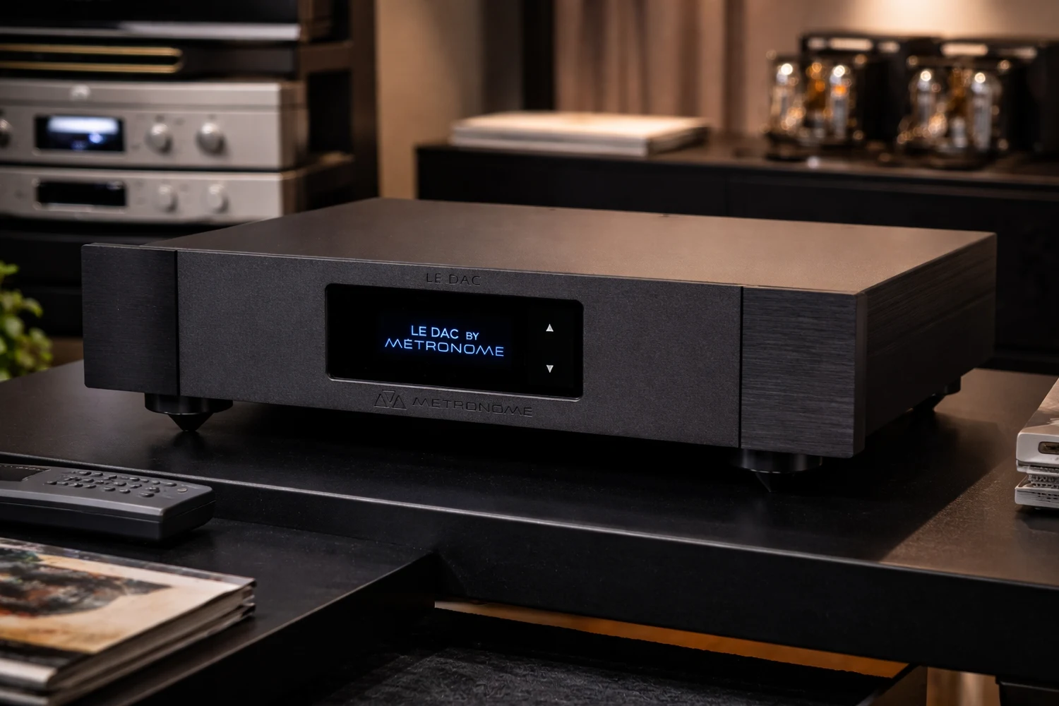 The Métronome Le DAC 3 blends reference-grade digital conversion with elegant French design, offering PCM up to 32-bit/768 kHz, DSD1024 support, extensive connectivity, and an optional streaming module for serious audiophile systems.