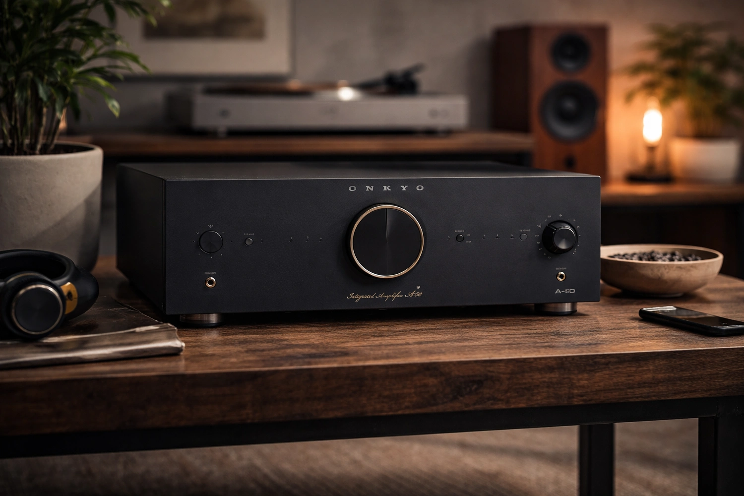 With Class AB power, Dirac Live, HDMI ARC, and full streaming support, the Onkyo A-50 is a modern integrated amplifier built for serious music and living-room systems.