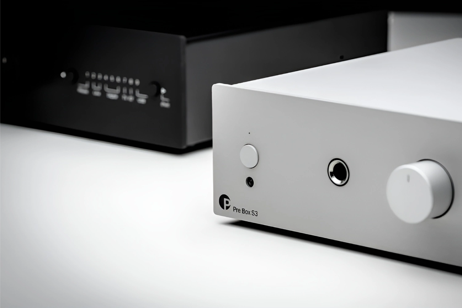 The Pro-Ject Pre Box S3 is a compact hi-fi control center with HDMI eARC, MM phono stage, DAC up to 24-bit/192 kHz, Bluetooth aptX HD, headphone amp and subwoofer output — priced under $600.