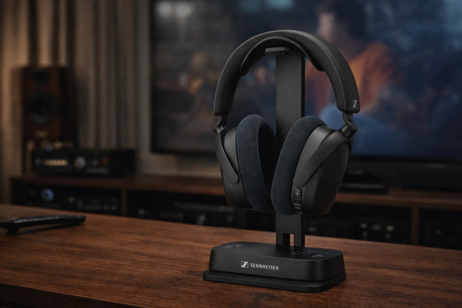 With Auracast, HDMI ARC support, and personalized sound profiles, Sennheiser’s RS 275 is built for serious TV and movie listening.