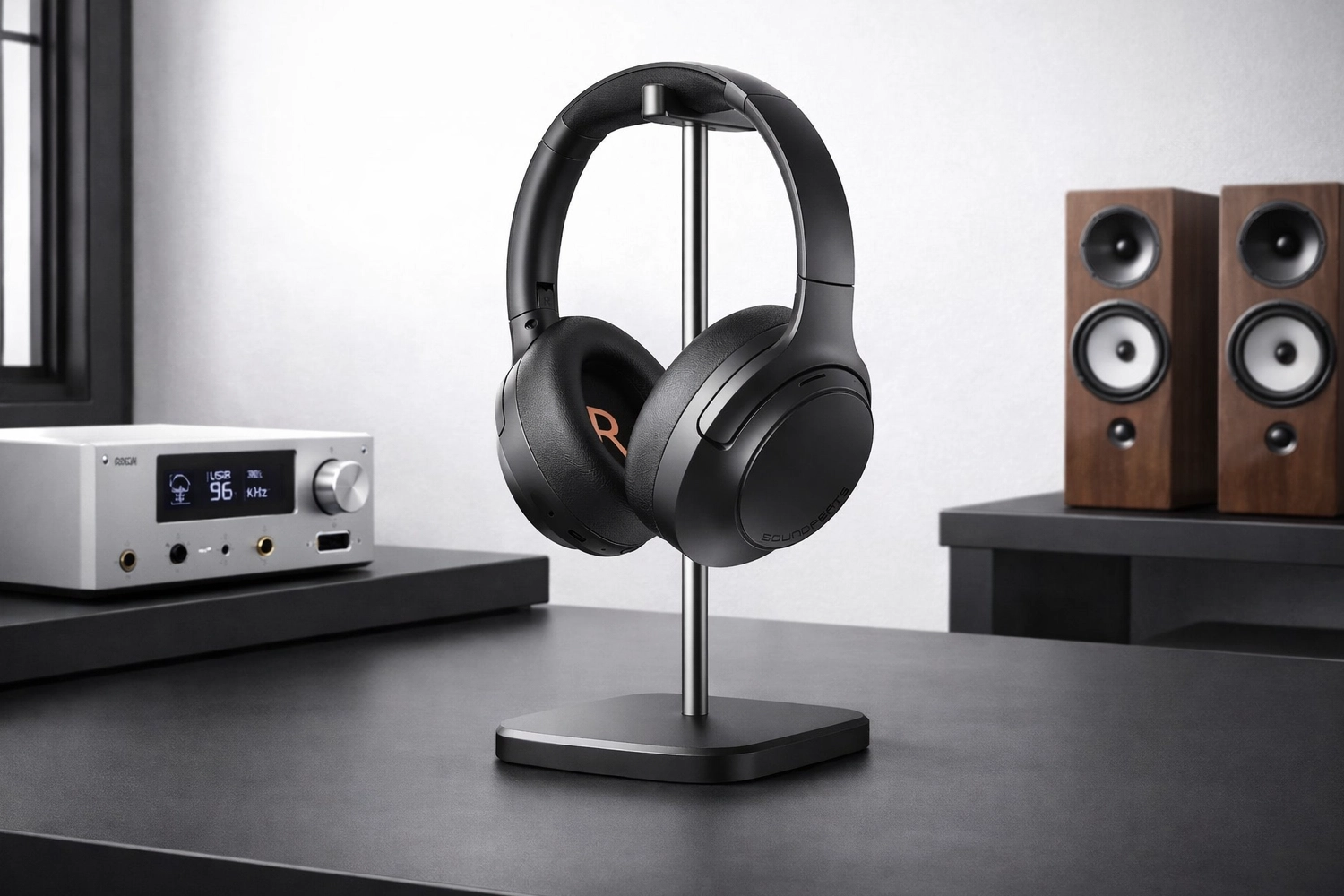 SoundPEATS Cove Pro are affordable full-size wireless headphones with hybrid ANC, LDAC, Hi-Res Audio support, and up to 95 hours of battery life in a foldable design.